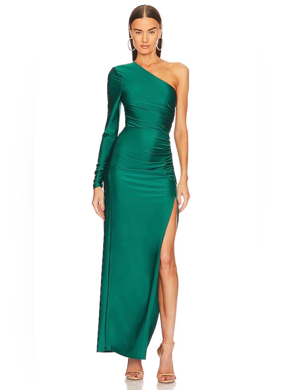 Michael Costello X Revolve Green Gilly Maxi Dress